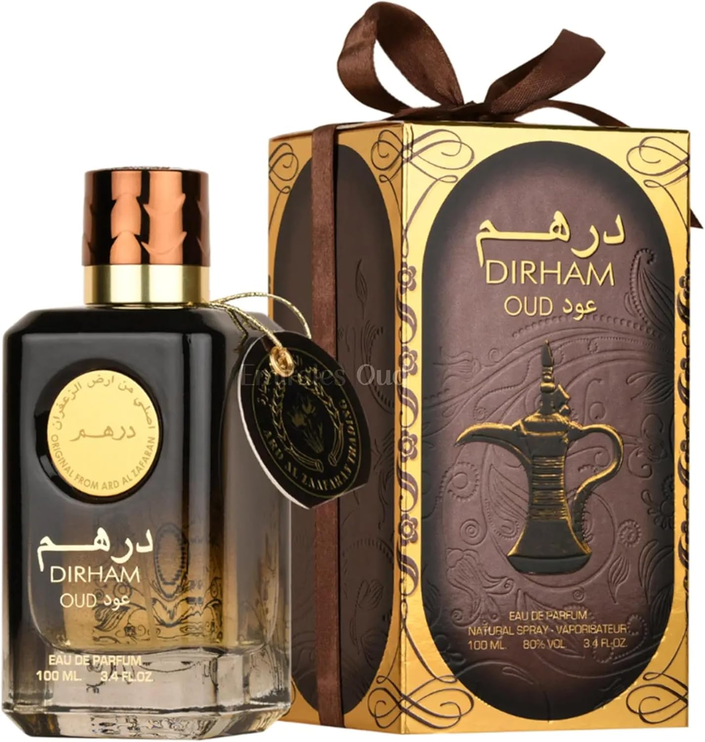 Ard Al Zaffran Dirham Oud Unisex Eau de Perfume, 100 ml
