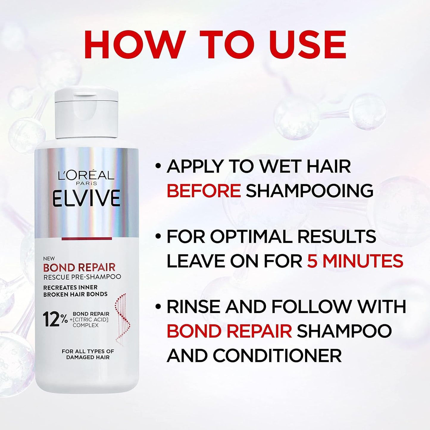 Elvive Bond Repair Pre Shampoo 200ml
