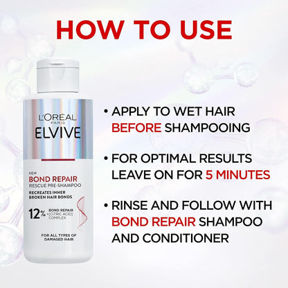 Elvive Bond Repair Pre Shampoo 200ml