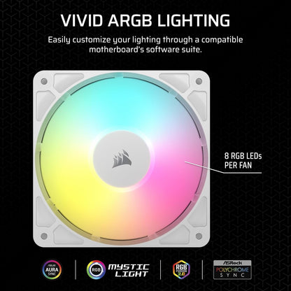 Corsair RS120 ARGB 120mm PWM Fans