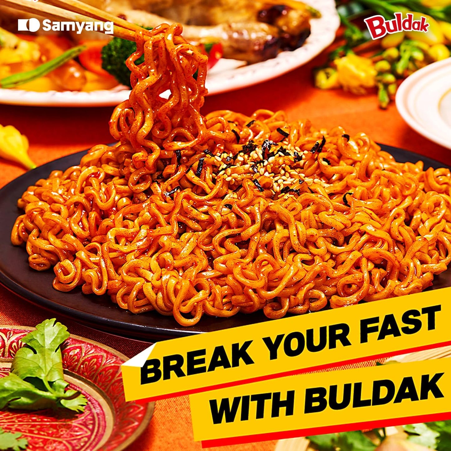 Samyang Buldak Korean Hot Spicy Chicken (Pack of 5)