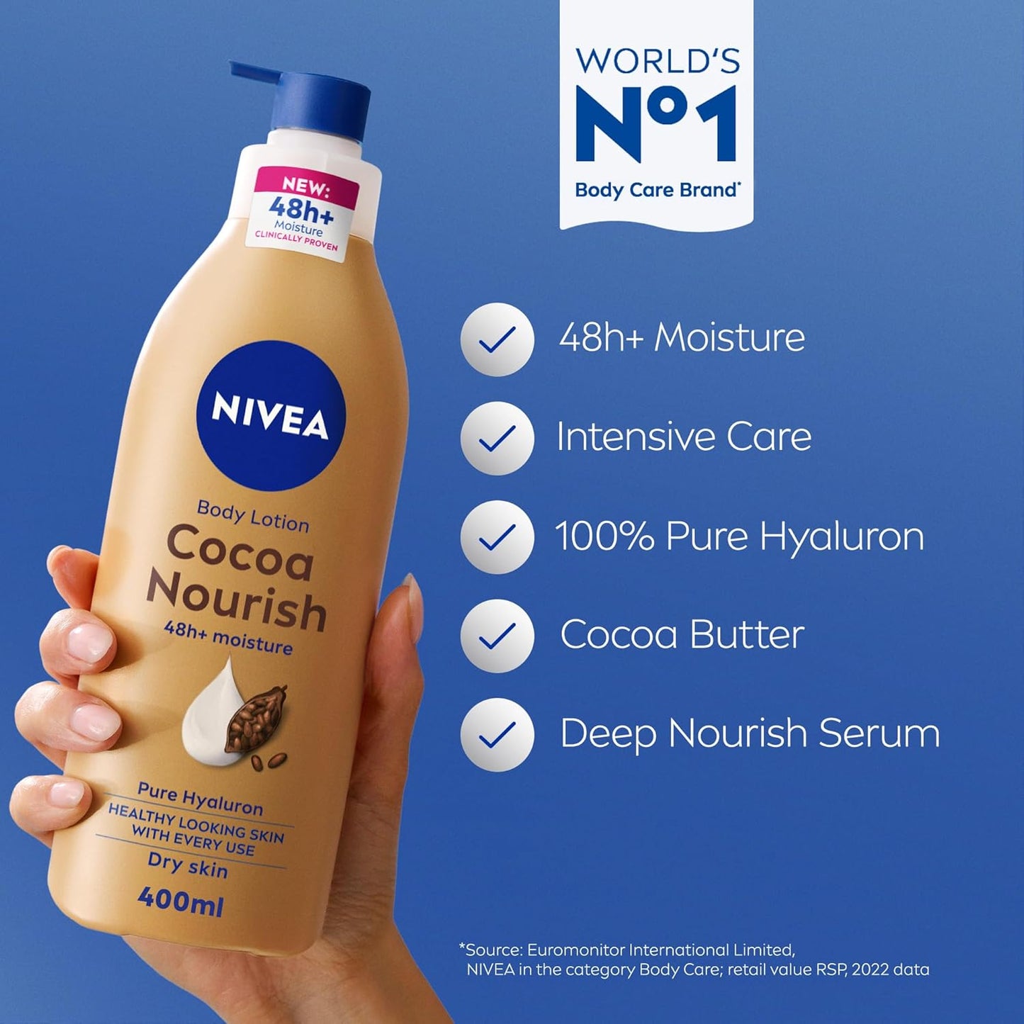 NIVEA Body Lotion for Dry Skin 400ml