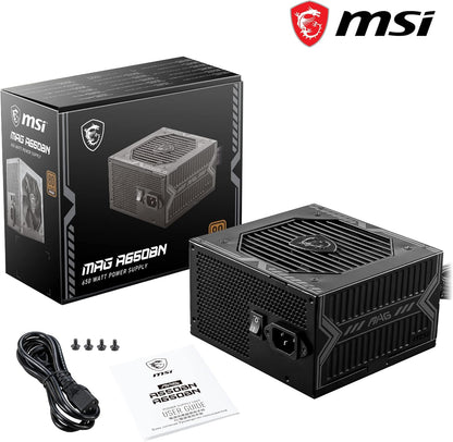 MSI MAG A650BN 650W 80+ Bronze Power Supply