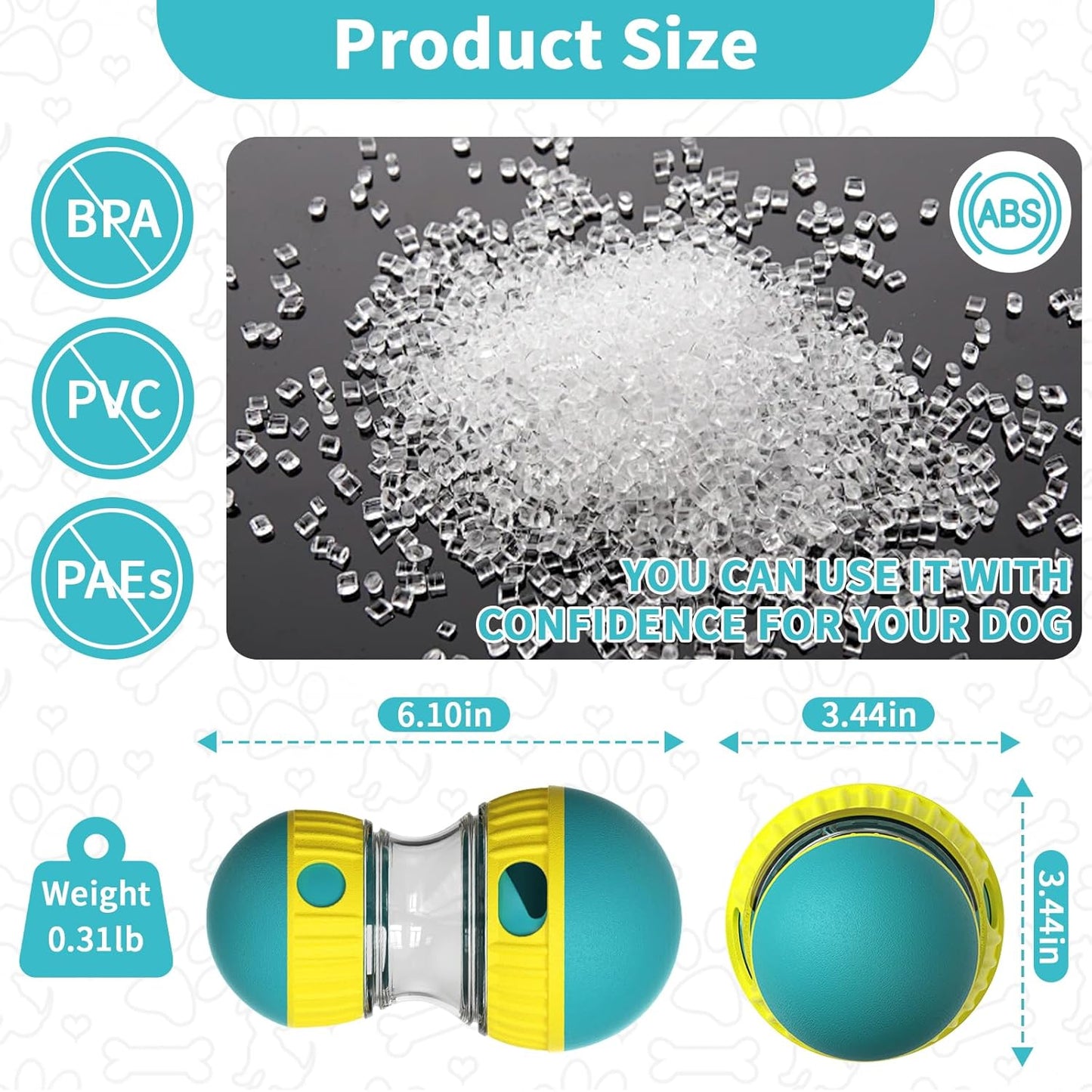 موزع مكافآت الكلاب التفاعلي وألعاب الألغاز