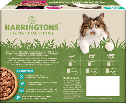 Harringtons Complete Wet Pouch Grain Free Pack 72x85g