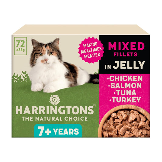 Harringtons Complete Wet Pouch Grain Free Pack 72x85g