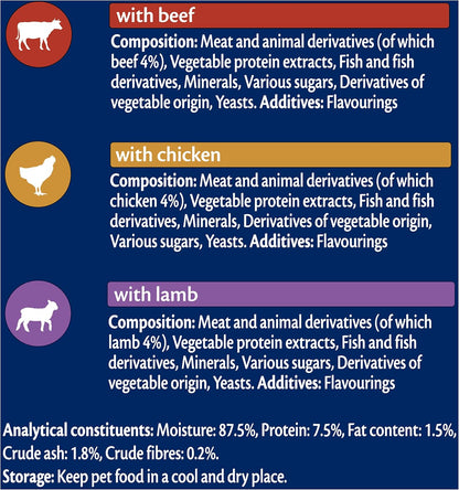 شرائح شوربة فيليكس الطرية 6 × 48 غرام