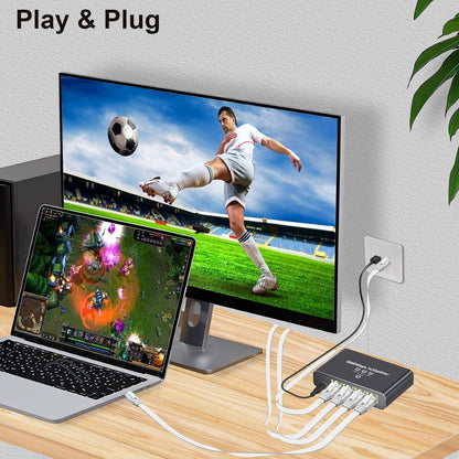 Gigabit Ethernet Splitter 1 to 3, 1000Mbps