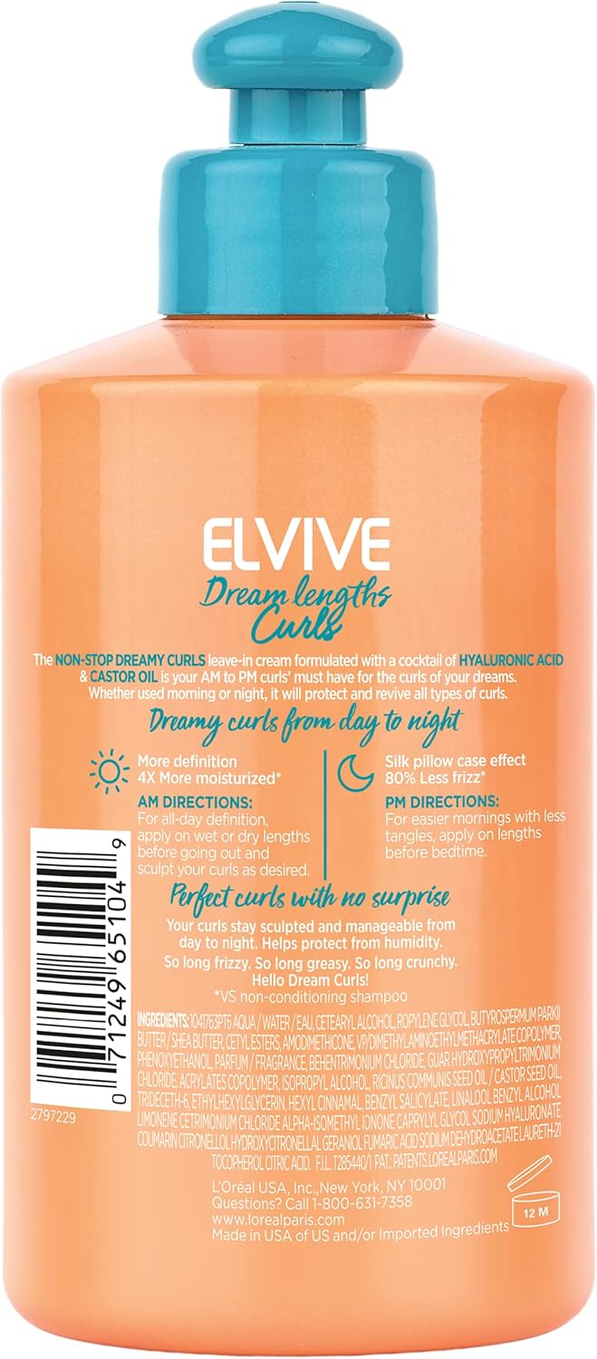 Elvive Dream Lengths Curls Non-Stop Dreamy Curls leave-in conditioner 300ml