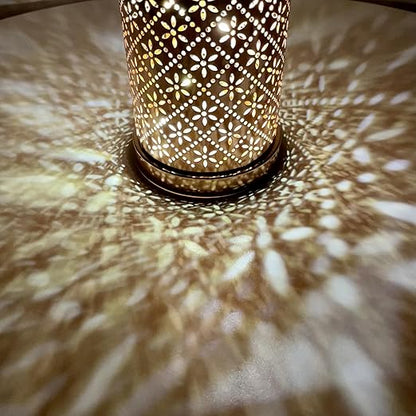 Temple Moroccan Lantern Lamp Decorative Candle Holders for Ramadan Decorations