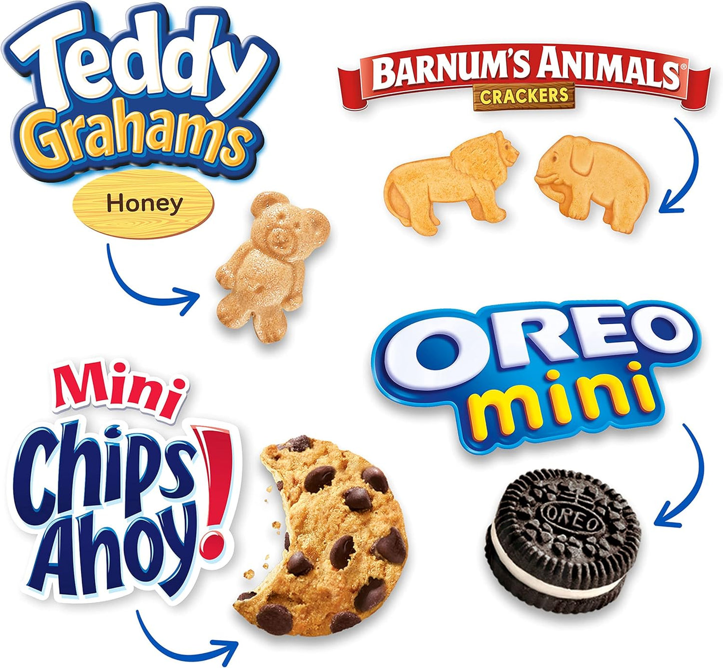 Nabisco Team Favorites Variety Pack 30 Snack Packs