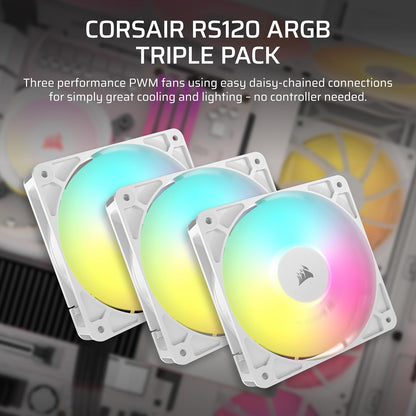 Corsair RS120 ARGB 120mm PWM Fans