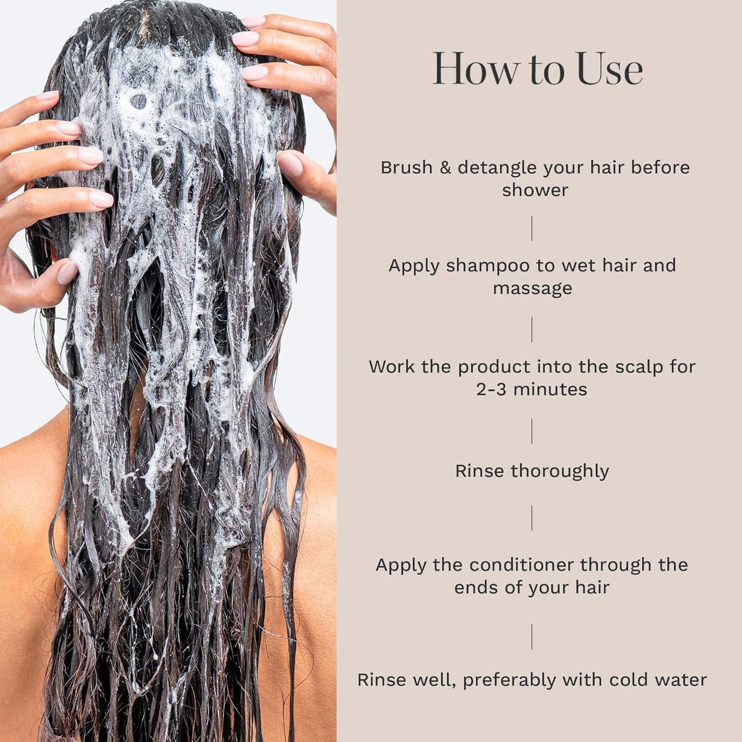 HAIR BURST Shampoo and Conditioner Set