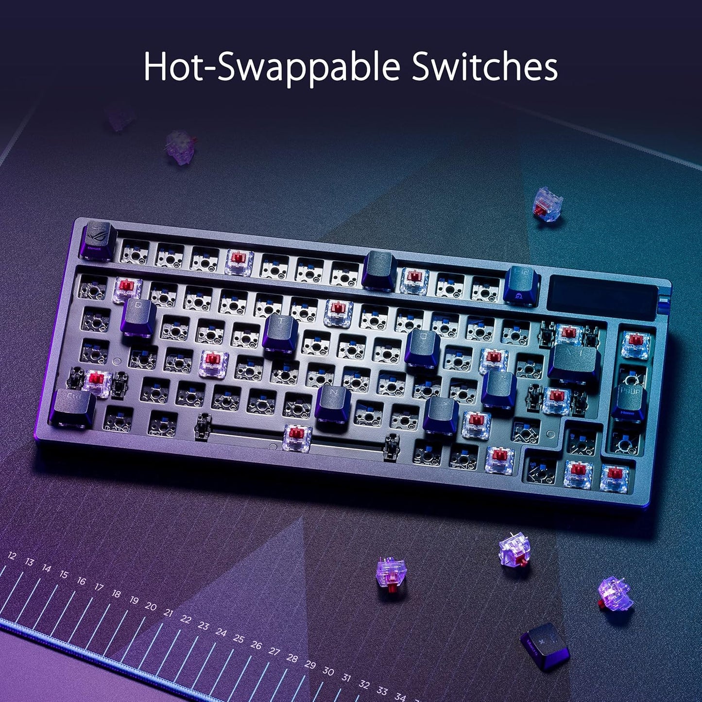 ASUS ROG Azoth 75 Wireless DIY Custom Gaming Keyboard