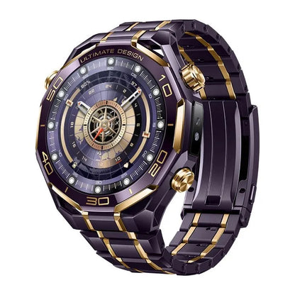 Huawei Watch Ultimate Design Smartwatch - Royal Purple and Gold Edition
