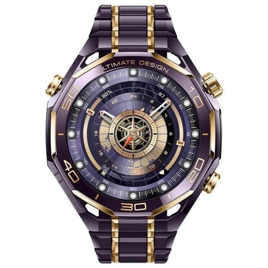 Huawei Watch Ultimate Design Smartwatch - Royal Purple and Gold Edition