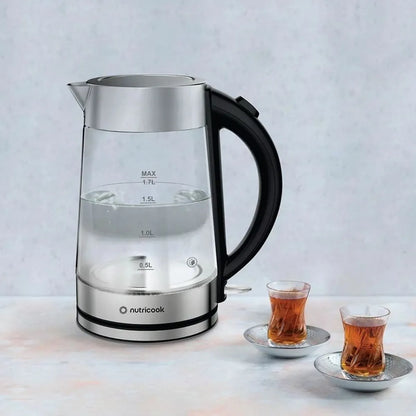 Nutricok GLASS KETTLE 1.7L