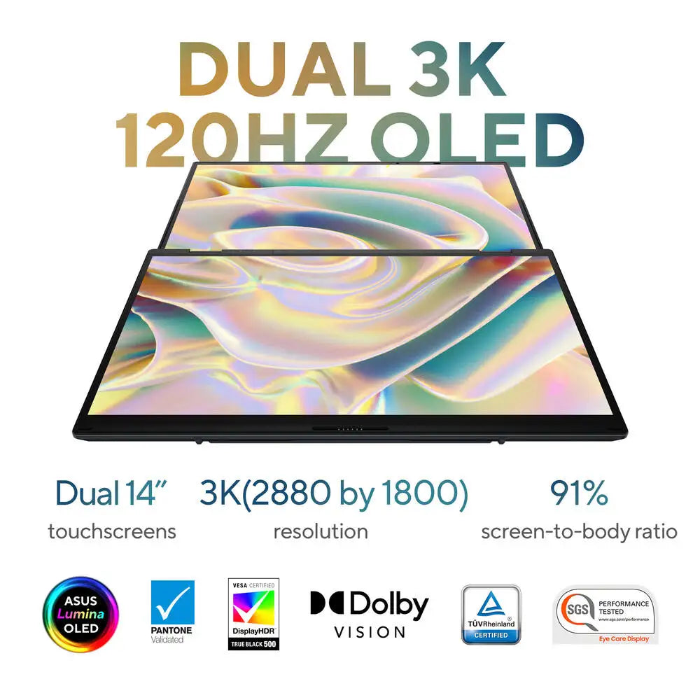 ASUS Zenbook Duo Intel Core Ultra 9-285H